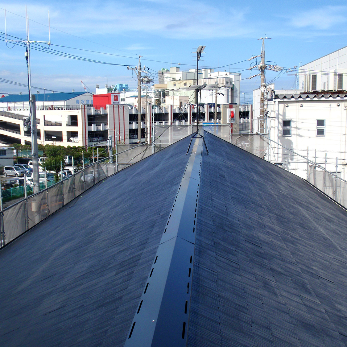 屋根塗装工事
